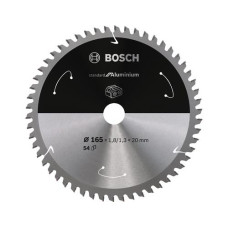 Bosch Professional Kreissägeblatt Standard for Aluminium Ø 165, Z 54 Bosch Professional Kreissägeblatt Standard for Aluminium Ø 165, Z 54