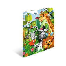 HERMA Gummibandmappe Dschungel A3, Mehrfarbig