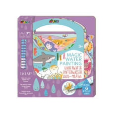 AVENIR Malset Ausmalspiel Unterwasser 3in1