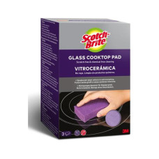 Scotch-Brite Schwamm 3M Scotch-Brite Glaskeramik 3 Stück Scotch-Brite Schwamm 3M Scotch-Brite Glaskeramik 3 Stück