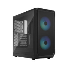 Fractal Design PC-Gehäuse Focus 2 RGB TG Clear Tint Schwarz