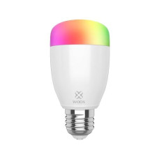 WOOX Leuchtmittel WiFi Smart Bulb RGB+WW E27, 6W, 2700K-6500K