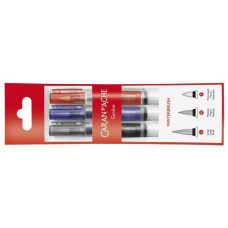Caran d'Ache Wassertankpinsel Aquarell 3 Stück