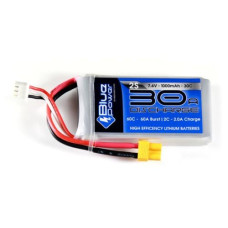 EP RC-Akku LiPo 1000 mAh 7.4 V 30C BluePower