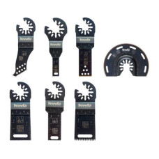 kwb Zubehörset Akku Top im Alu-Koffer, 7 teile