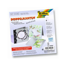 Folia Blankokarte 220 g/m2 quadratisch Silber Folia Blankokarte 220 g/m2 quadratisch Silber