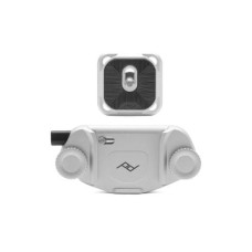 Peak Design Capture Clip & Plate silber