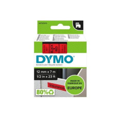 DYMO Beschriftungsband D1 Schwarz auf Rot DYMO Beschriftungsband D1 Schwarz auf Rot