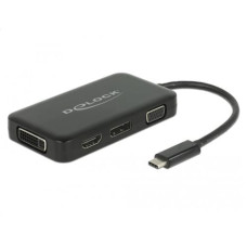 Delock Multiadapter 63929 USB-C - DP/DVI-D/HDMI/VGA Delock Multiadapter 63929 USB-C - DP/DVI-D/HDMI/VGA