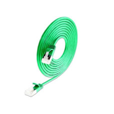 SLIM Slimpatchkabel  Cat 6A, U/FTP, 1.5 m, Grün