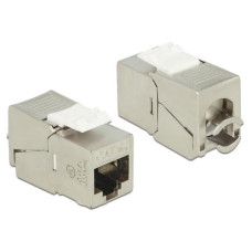 Delock Keystone-Modul RJ45 - LSA, Cat 6A geschirmt Delock Keystone-Modul RJ45 - LSA, Cat 6A geschirmt