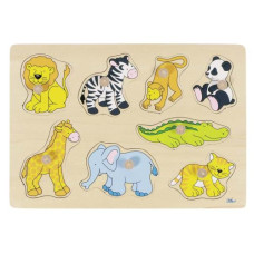 Goki Kleinkinder Puzzle Zootiere