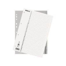 Biella Register A4 1-31 mit Indexblatt Biella Register A4 1-31 mit Indexblatt