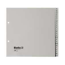 Biella Register A-Z teildeckend mit Indexblatt Biella Register A-Z teildeckend mit Indexblatt