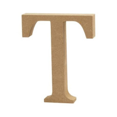 Creativ Company Holzbuchstabe T 1 Stück