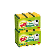 Scotch-Brite Schwamm Scotch-Brite Classic 6 Stück Scotch-Brite Schwamm Scotch-Brite Classic 6 Stück