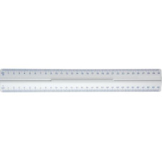 WEDO Lineal aus Aluminium, mit Griff, 30 cm WEDO Lineal aus Aluminium, mit Griff, 30 cm