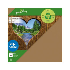 Artoz Couvert Green Line 16 x 16 cm, 5 Stück, Braun Artoz Couvert Green Line 16 x 16 cm, 5 Stück, Braun