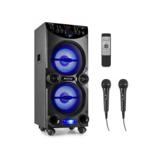 Fenton Lautsprecher LIVE2104 Karaoke Maschine Schwarz