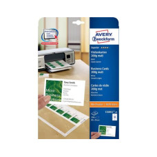 Avery Zweckform Visitenkarten-Etiketten Laser 85 x 54 mm 200 g/m²  250 Stück