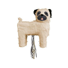 Amscan Pinata Hund zum ziehen, Hellbeige