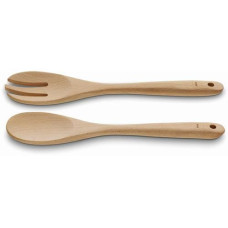 Kela Salatbesteck Calla Hellbraun