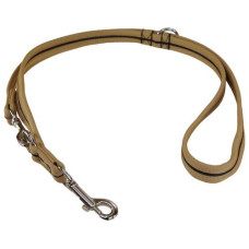 Grossenbacher Hundeleine 180 cm, 25 mm, Schwarz/Beige Grossenbacher Hundeleine 180 cm, 25 mm, Schwarz/Beige