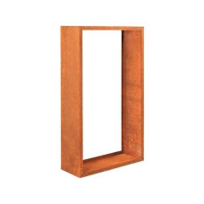 Innovesta Holzregal Corten, 94 x 35 x 149 cm, Rostbraun