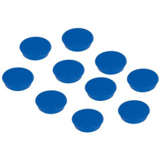 Franken Haftmagnet Ø 13 mm, 10 Stück, Blau