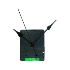 TFA Dostmann Funkuhrwerk mit Uhrzeigerset 7.1 x 5.5 cm, Schwarz