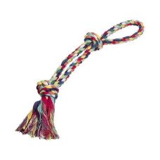 Nobby Hunde-Spielzeug Knotenseil, doppelt, Mehrfarbig Nobby Hunde-Spielzeug Knotenseil, doppelt, Mehrfarbig