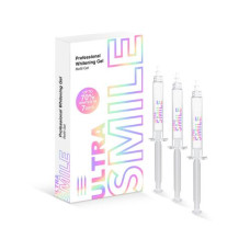 Ultrasmile Bleaching Professional Whitening Gel, 3x 3 ml