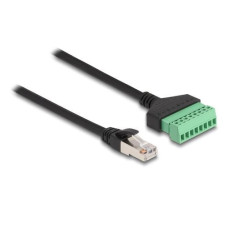 Delock Terminalblock - RJ45 Kabel 1 Stück Delock Terminalblock - RJ45 Kabel 1 Stück