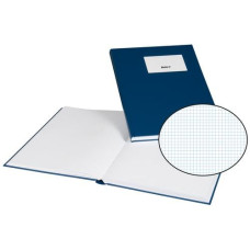 Biella Notizbuch A4, A4, Kariert, Blau
