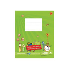 Formati Schulheft R.3 19.5 x 24 cm quart, Kariert, Grün Formati Schulheft R.3 19.5 x 24 cm quart, Kariert, Grün