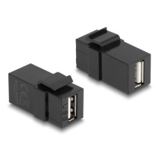 Delock Keystone-Modul USB 2.0 A Schwarz Delock Keystone-Modul USB 2.0 A Schwarz