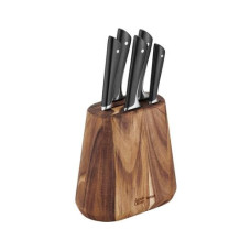 Tefal Messerblock-Set mit Messer Jamie Oliver 6-teilig, Holzart