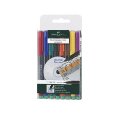 Faber-Castell Folienstift S 8er-Set, permanent