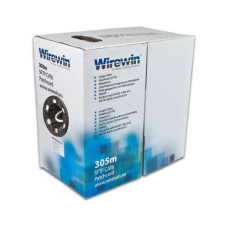 Wirewin Rangierkabel VKBOX KAT6 PATCH Cat 6, S/FTP, 305 m, Grau