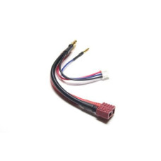 EP Anschlusskabel LiPo 4 mm Goldstecker zu Deans EP Anschlusskabel LiPo 4 mm Goldstecker zu Deans