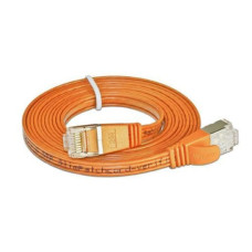 SLIM Slimpatchkabel  Cat 6, STP, 0.5 m, Orange