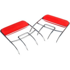 CHARCOAL COMPANION Grillgabel 2 Stück, Rot