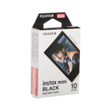 Fujifilm Sofortbildfilm Instax Mini 10 Blatt Schwarz