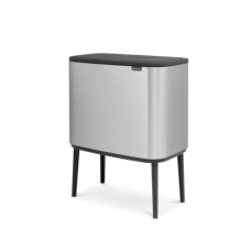 Brabantia Recyclingbehälter Bo Touch Bin  36 l, Silber