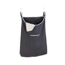 Wenko Wäschesammler Canguro 65 l, Grau/Silber Wenko Wäschesammler Canguro 65 l, Grau/Silber