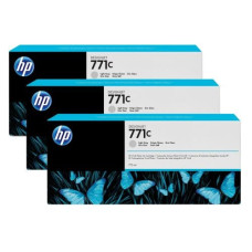 HP Tinte Nr. 771C (B6Y38A) Light Grey (3er-Pack)