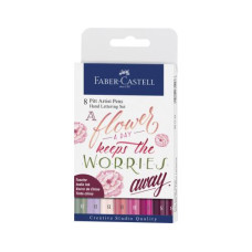 Faber-Castell Fineliner Pitt Artist Pen  8er Etui, Rosatöne Faber-Castell Fineliner Pitt Artist Pen  8er Etui, Rosatöne