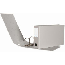 Biella Ordner Strong A5 quer 8 cm, Grau