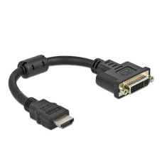 Delock Adapter HDMI – DVI, 4K/30Hz HDMI - DVI-D