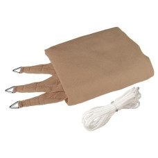 Windhager Sonnensegel 500 cm, Dreieck, Schilf